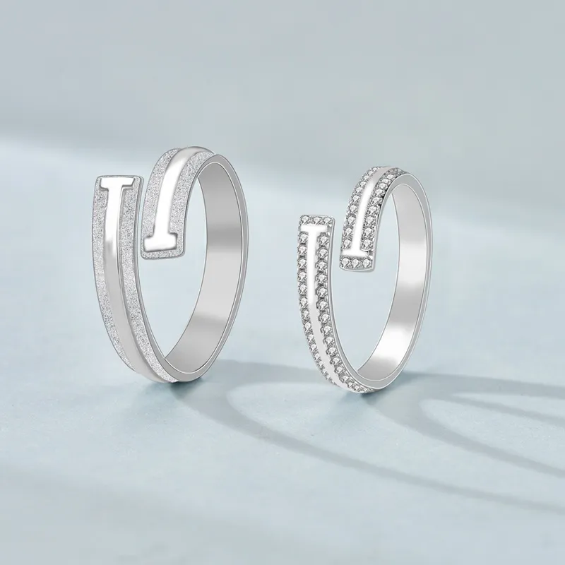 Quarqor S925 Silver Rings Unisex-4