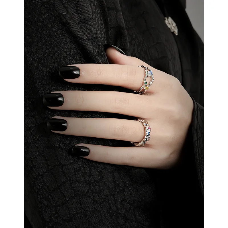 Quarqor S925 Silver Rings Women's-4