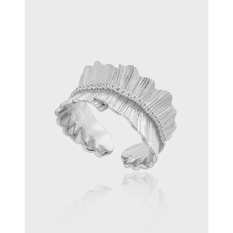 Quarqor S925 Sterling Silver Rings Unisex-1