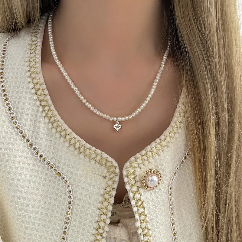 Quarqor Faux Pearl Necklaces Women's-1