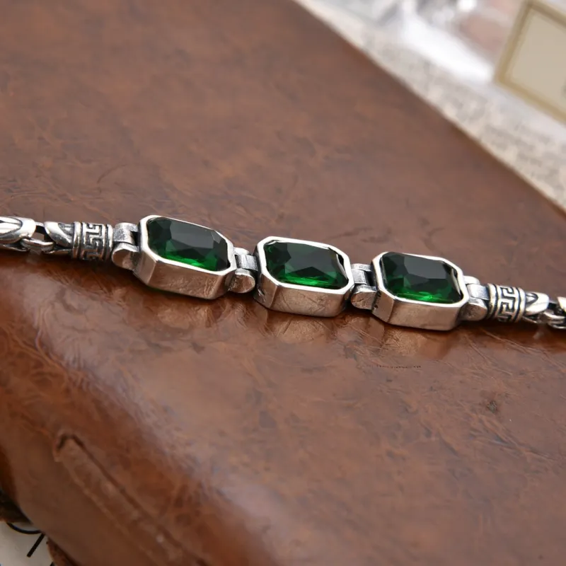 Quarqor S925 Silver Bracelets Unisex-12