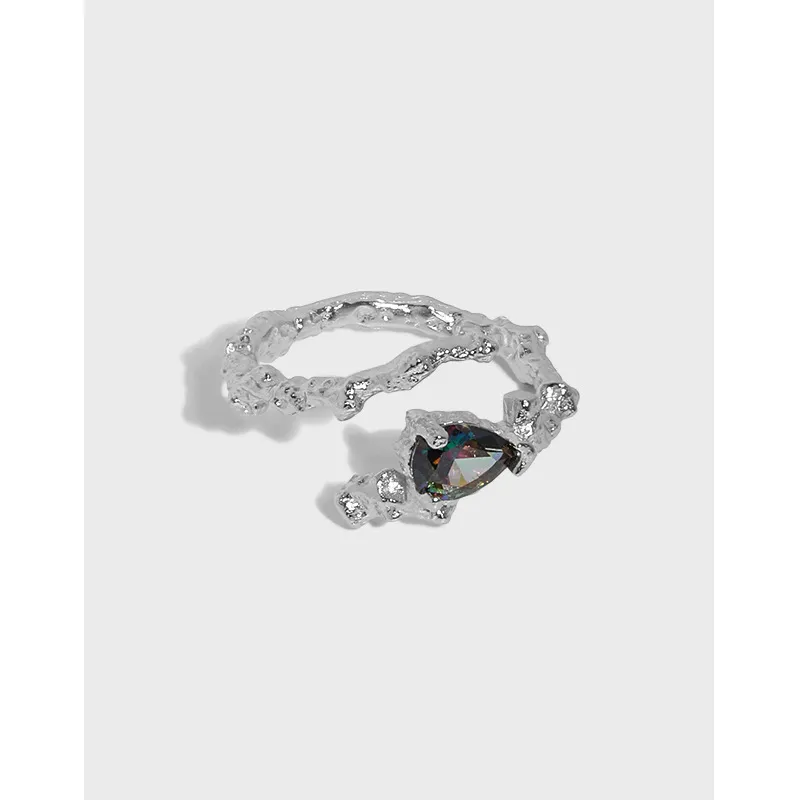 Quarqor S925 Silver Rings Women's-4