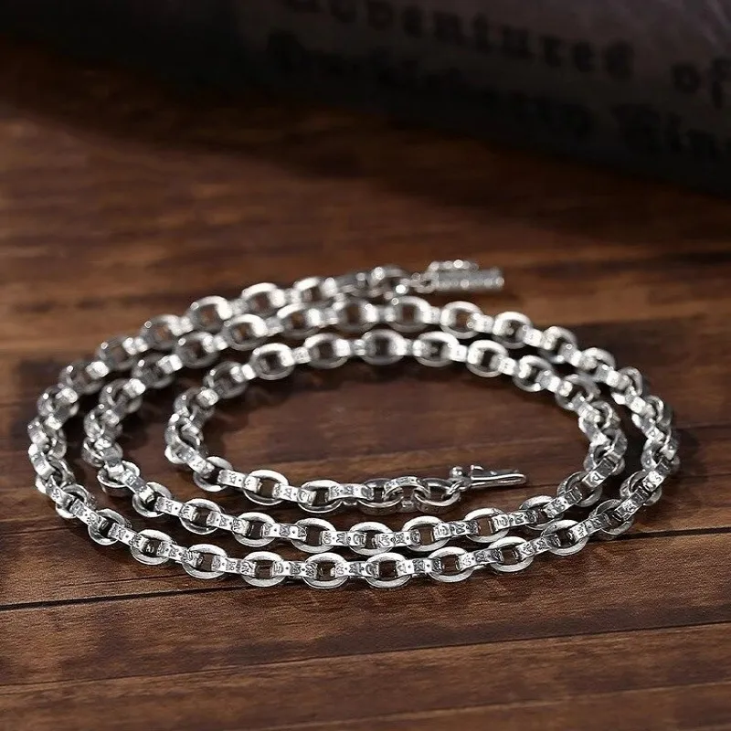 Quarqor S925 Silver Necklaces Men's-21