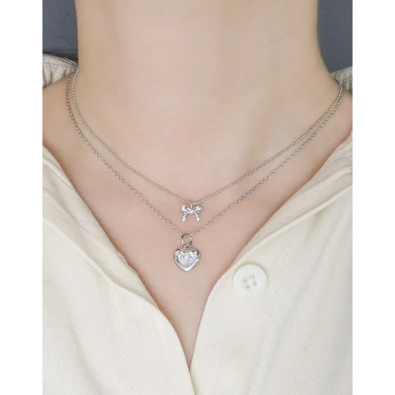 Quarqor 925 Sterling Silver Necklaces Women's-4