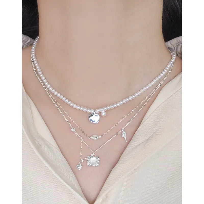 Quarqor S925 Silver Necklaces Women's-3