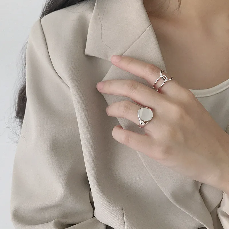 Quarqor S925 Silver Rings Women's-4