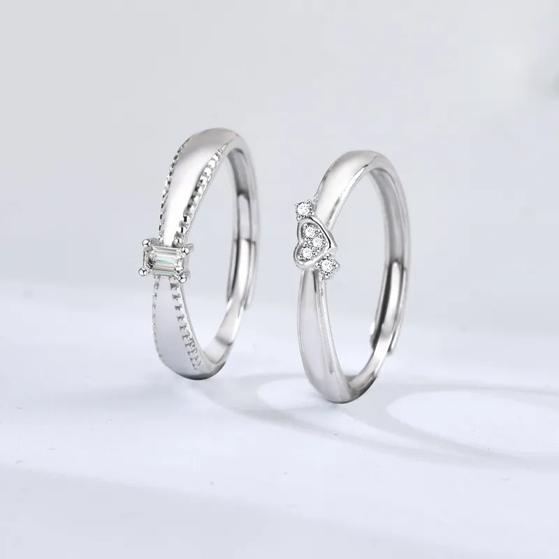 Quarqor S925 Silver Rings Unisex-7