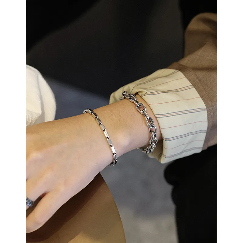 Quarqor S925 Silver Bracelets Unisex-3