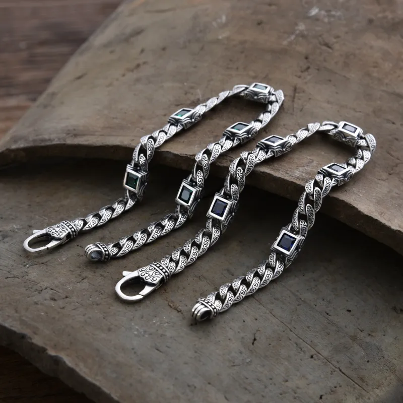 Quarqor S925 Silver Bracelets Men's-1