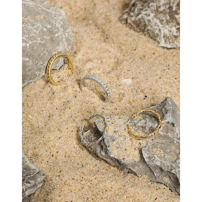 Quarqor 925 Sterling Silver Rings Women's-14