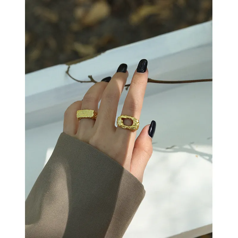 Quarqor S925 Silver Rings Women's-3