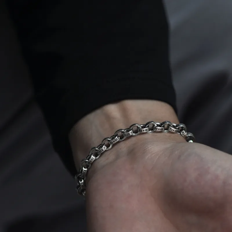 Quarqor S925 Silver Bracelets Men's-25