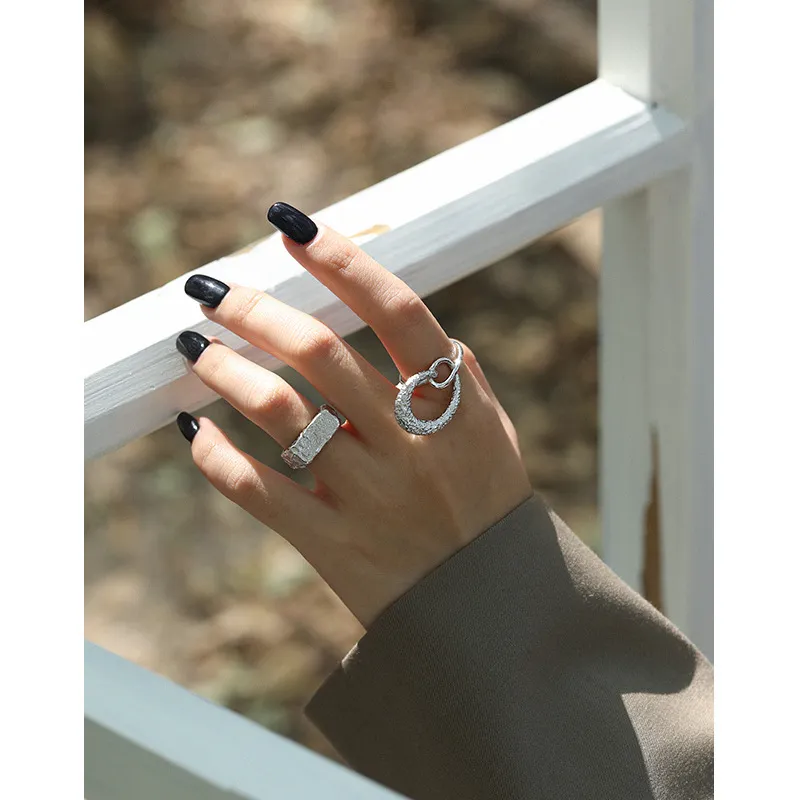 Quarqor S925 Silver Rings Women's-1