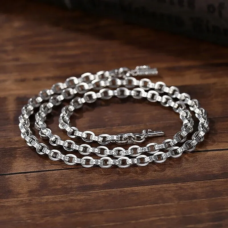 Quarqor S925 Silver Necklaces Men's-3