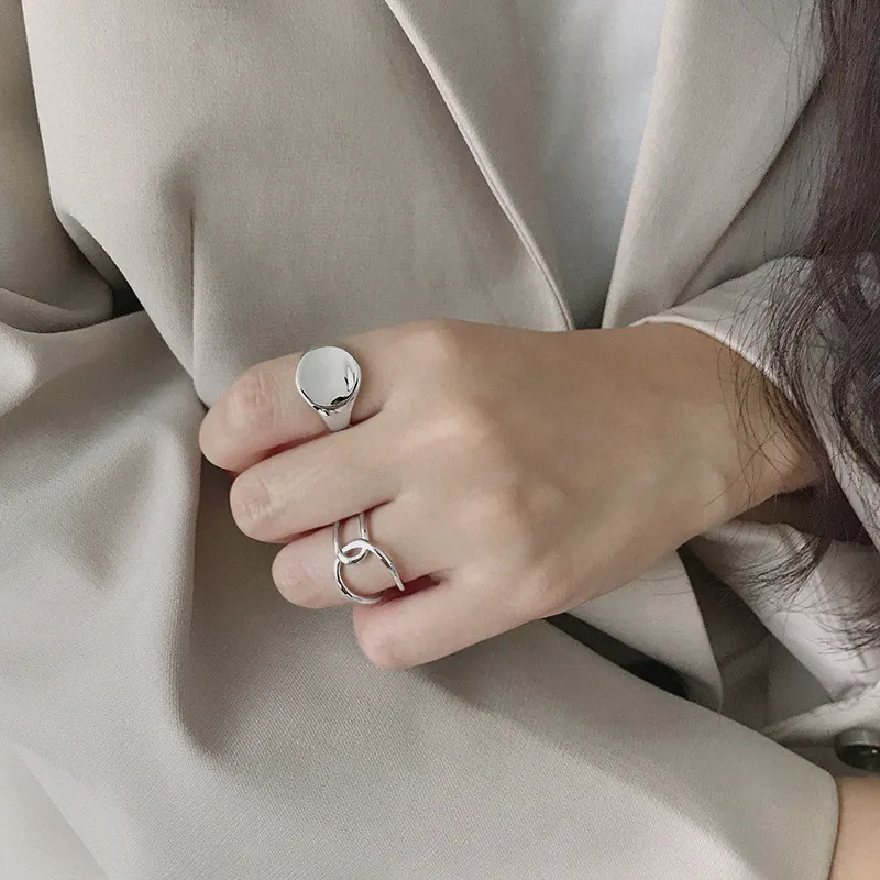 Quarqor S925 Silver Rings Women's-3