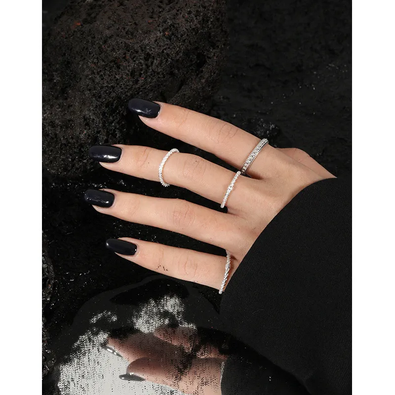 Quarqor 925 Sterling Silver Rings Women's-21