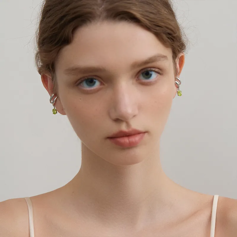 LELOUP Gold-Plated Copper With Rhodium Clip-On Earrings Women's-3