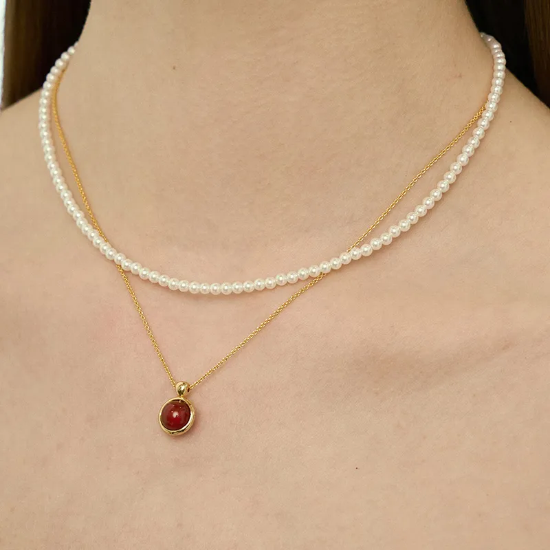 LELOUP 18K Gold Plated Copper Necklaces Women's-1