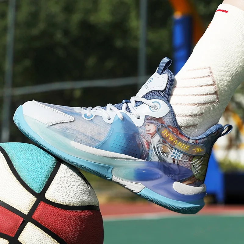 Wooden Rabbit Children's Basketball Shoes Kids'-12
