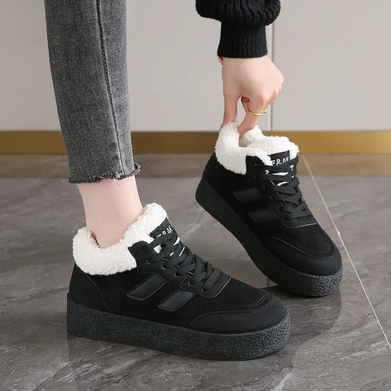 Wooden Rabbit Thermal Kids Lifestyle Shoes Teenagers-8