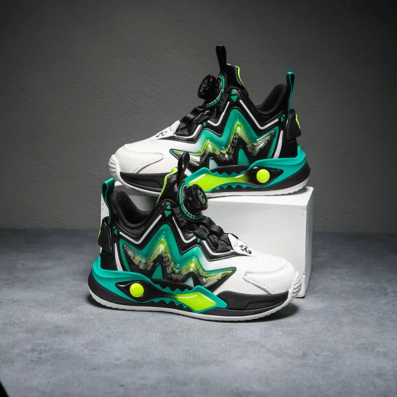 Wooden Rabbit Children's Basketball Shoes Kids'-7