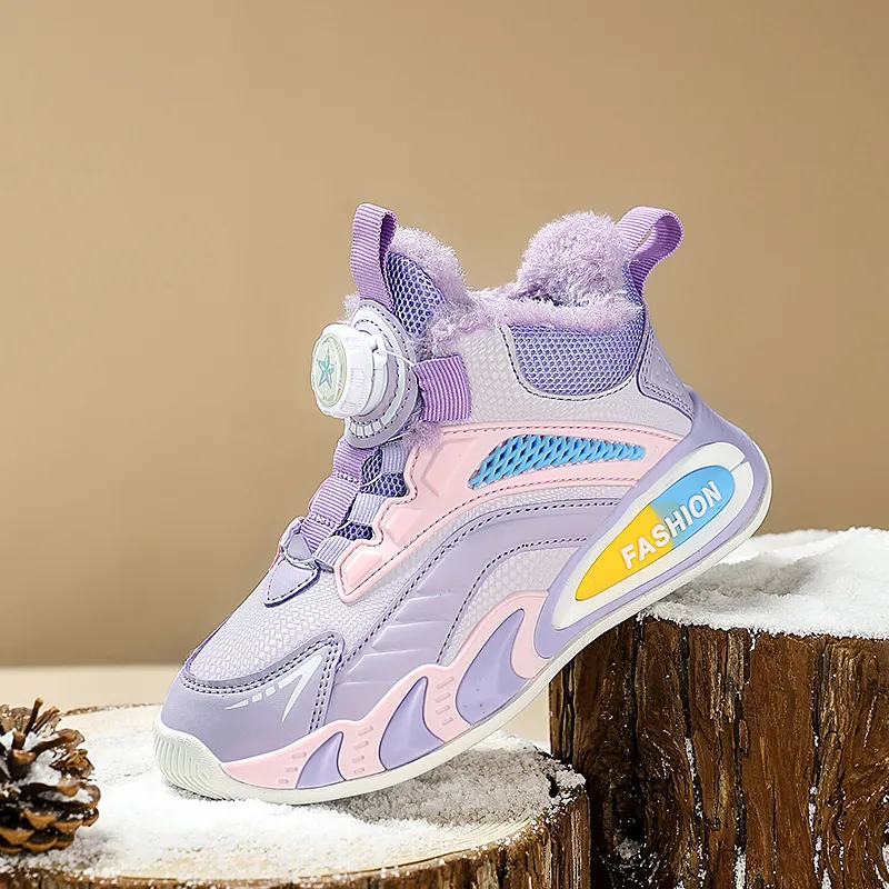 Wooden Rabbit Thermal Kids Lifestyle Shoes Kids'-10