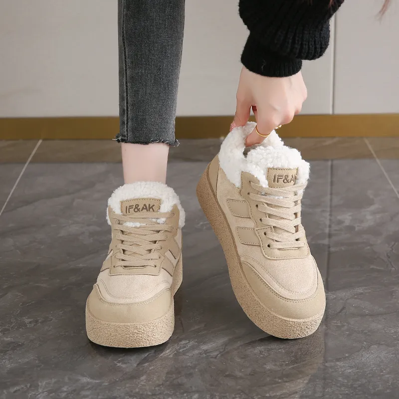 Wooden Rabbit Thermal Kids Lifestyle Shoes Teenagers-3