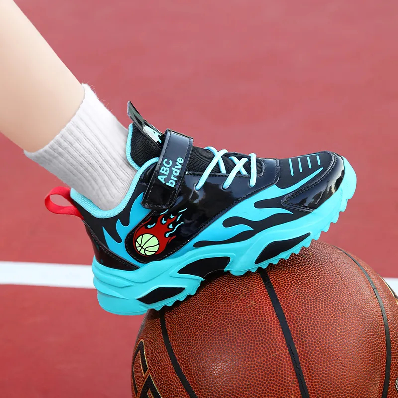 Wooden Rabbit Abrasion Resistant Children's Basketball Shoes Kids'-7
