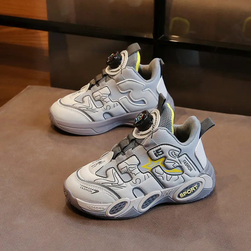 Wooden Rabbit Children's Basketball Shoes Kids'-13
