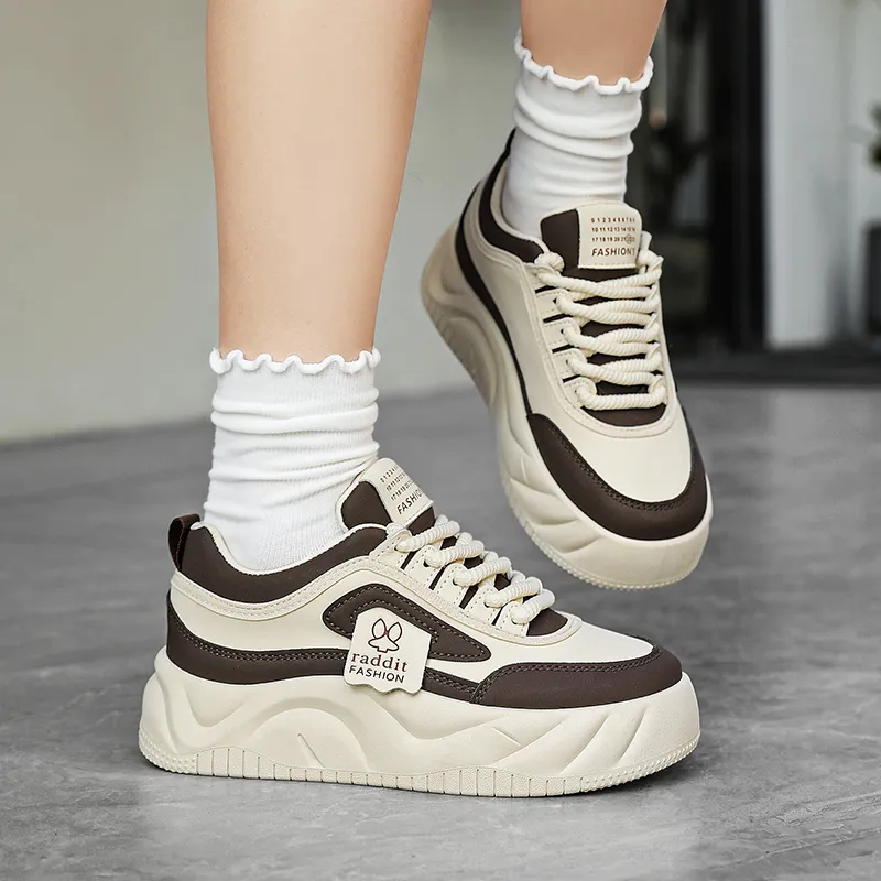 Wooden Rabbit Height Increasing Kids Lifestyle Shoes Teenagers-5