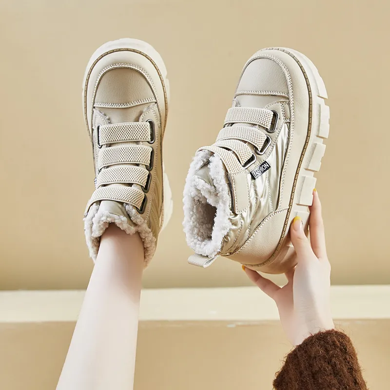 Wooden Rabbit High Top Kids' Skateboarding Shoes Teenagers-6
