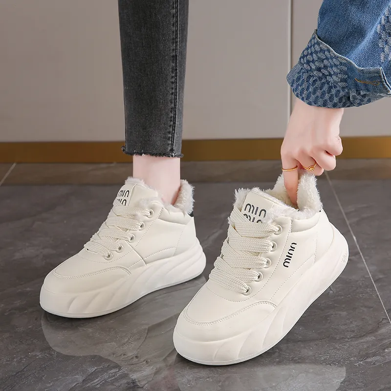 Wooden Rabbit Thermal Kids Lifestyle Shoes Teenagers-3