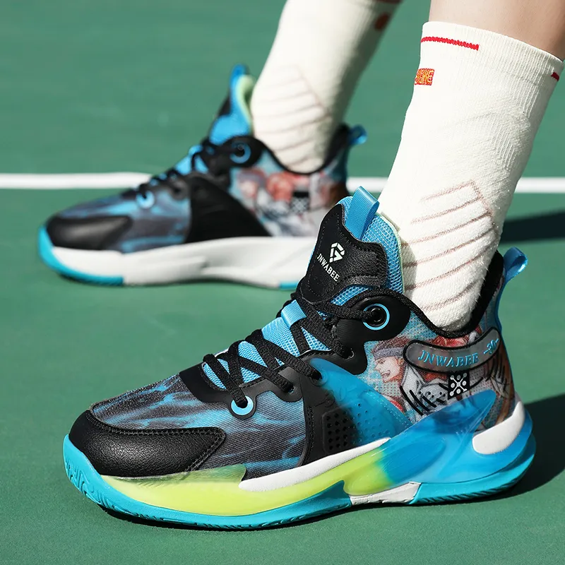Wooden Rabbit Children's Basketball Shoes Kids'-15