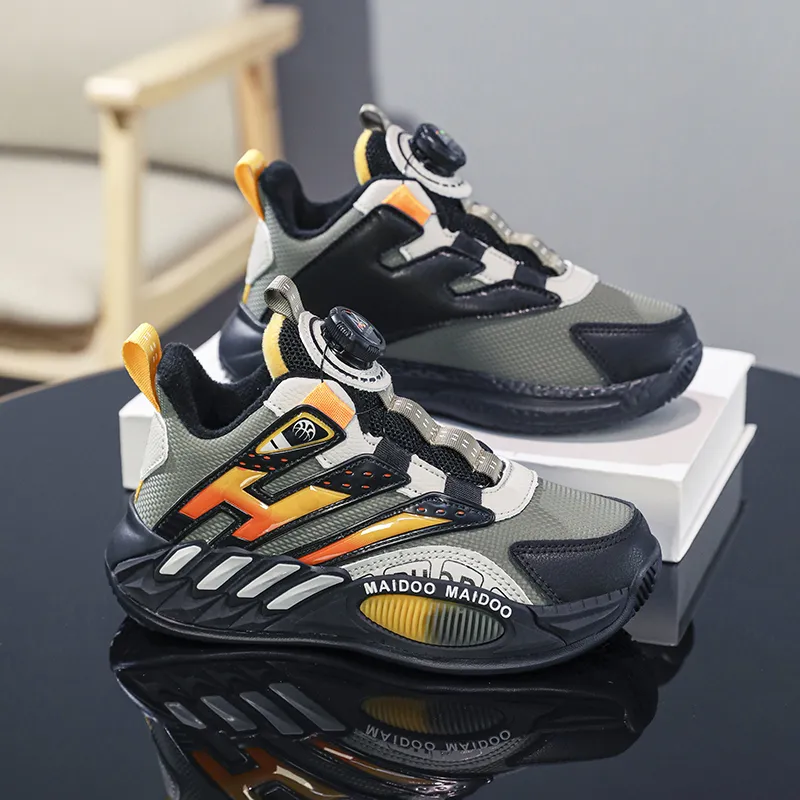 Wooden Rabbit Slip Resistant Thermal High Top Children's Basketball Shoes Kids'-13