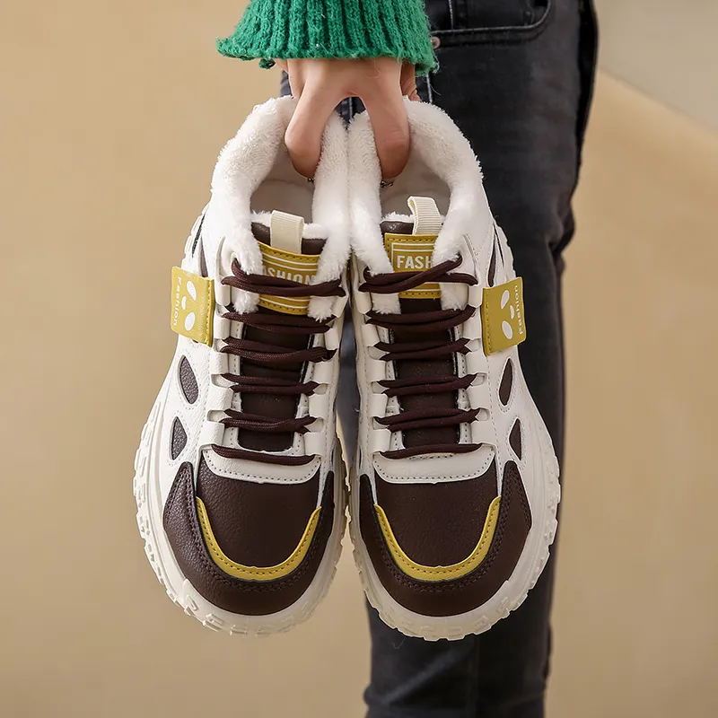 Wooden Rabbit High Top Kids Lifestyle Shoes Teenagers-13