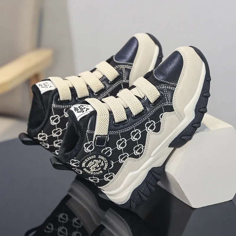 Wooden Rabbit Abrasion Resistant High Top Kids Lifestyle Shoes Kids'-8