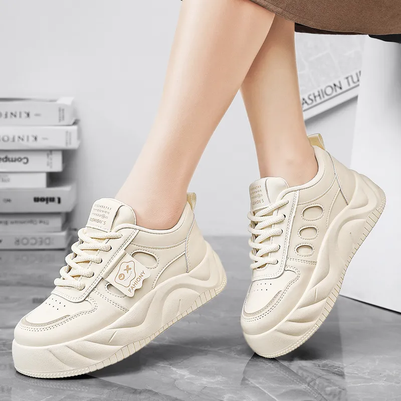 Wooden Rabbit Height Increasing Kids Lifestyle Shoes Teenagers-3