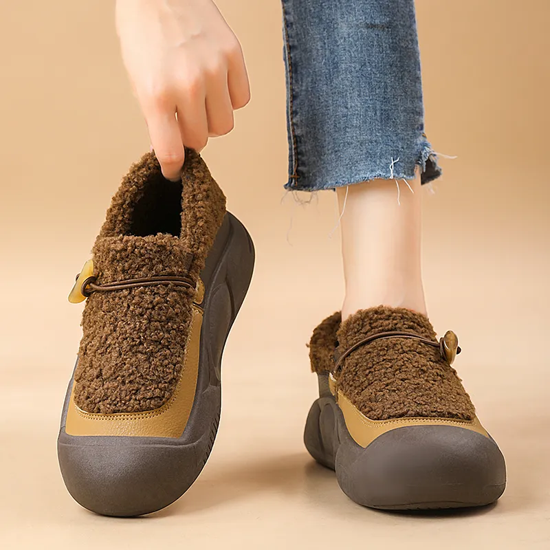 Wooden Rabbit Thermal Kids Lifestyle Shoes Teenagers-12