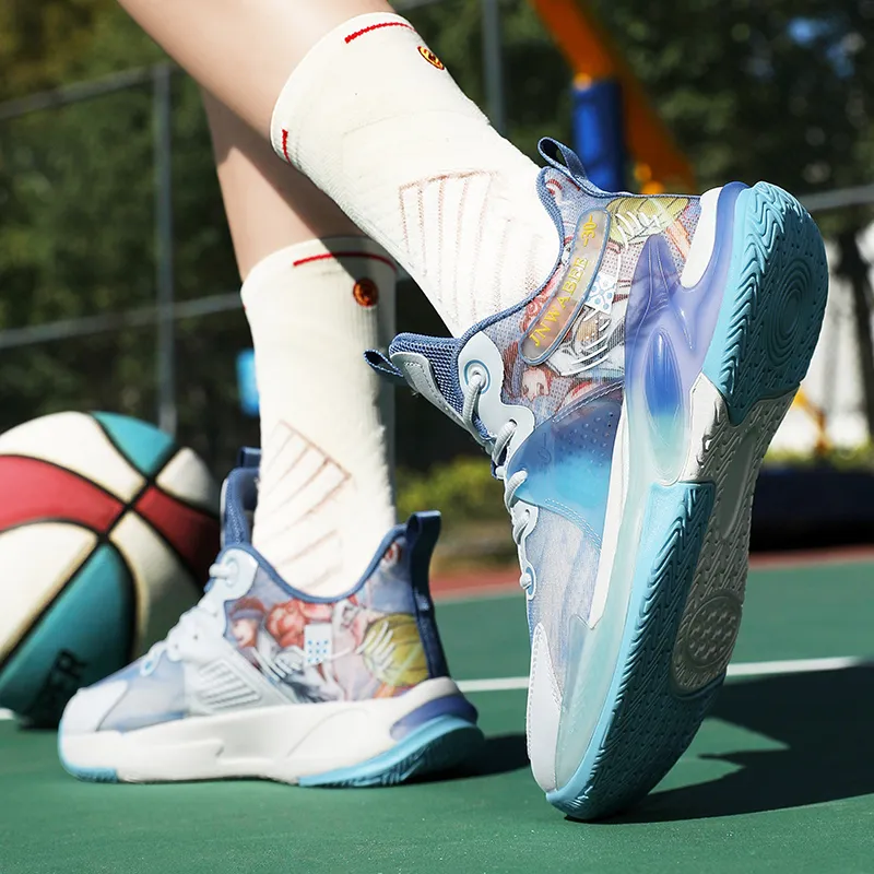 Wooden Rabbit Children's Basketball Shoes Kids'-10