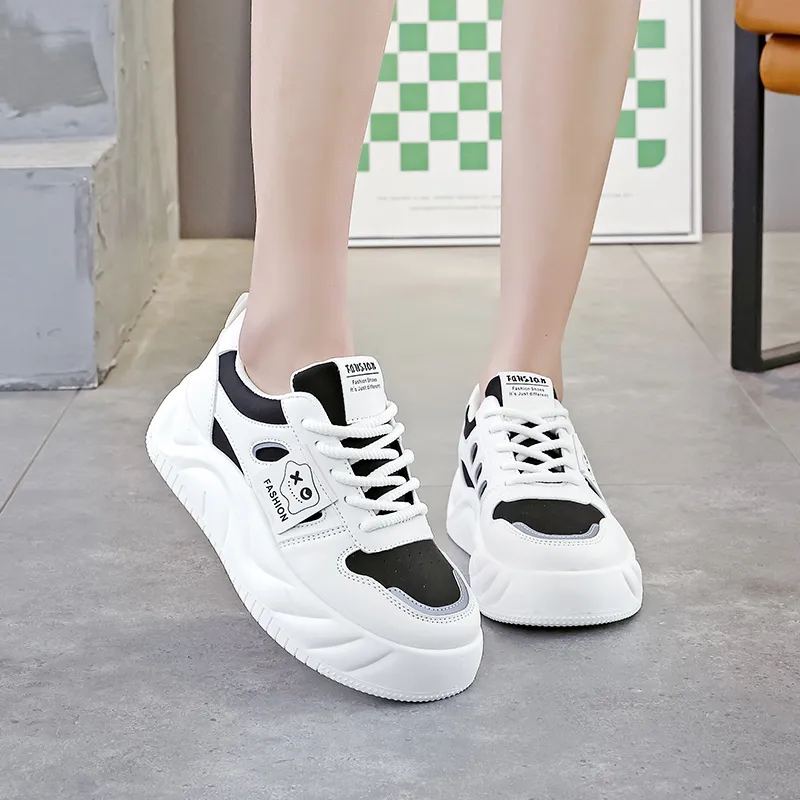 Wooden Rabbit Height Increasing Kids Lifestyle Shoes Teenagers-1