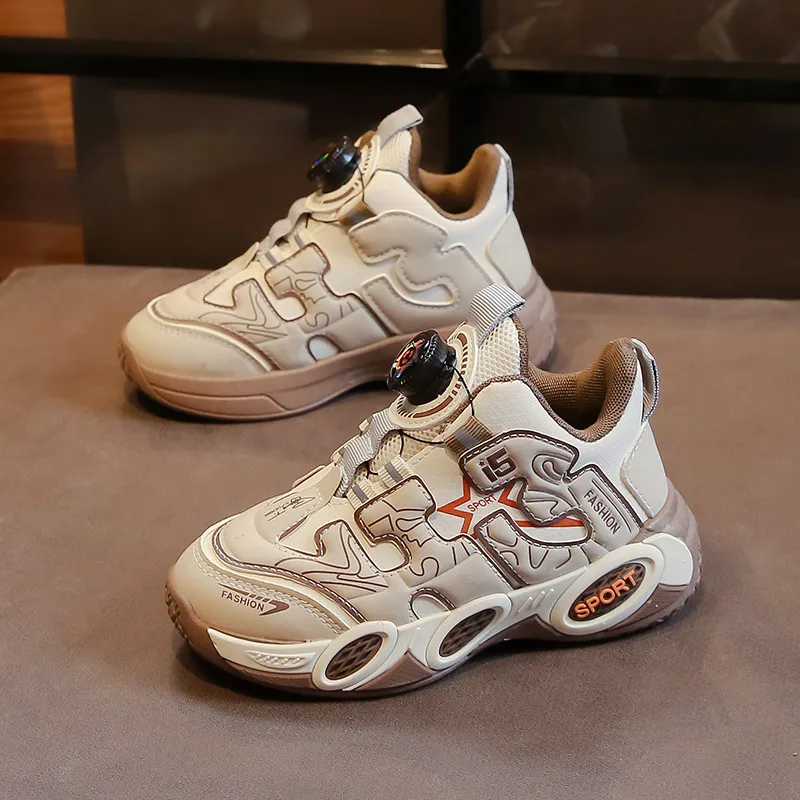 Wooden Rabbit Children's Basketball Shoes Kids'-1