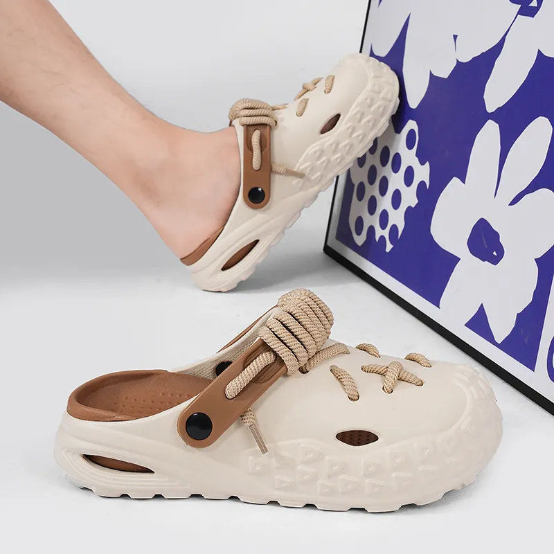 Wooden Rabbit Clogs Unisex-8