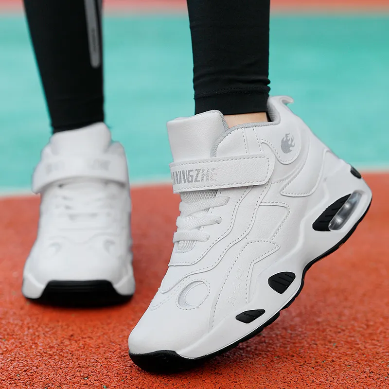 Wooden Rabbit Anti Slip, Slip Resistant High Top Children's Basketball Shoes Kids'-13
