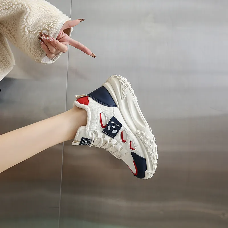 Wooden Rabbit High Top Kids Lifestyle Shoes Teenagers-5