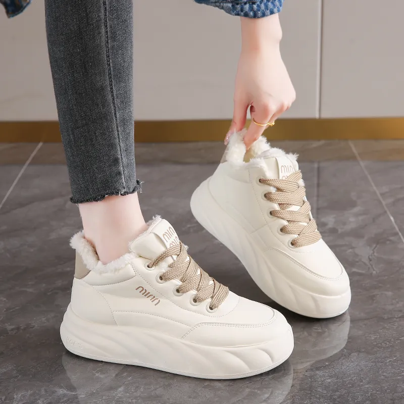 Wooden Rabbit Thermal Kids Lifestyle Shoes Teenagers-9