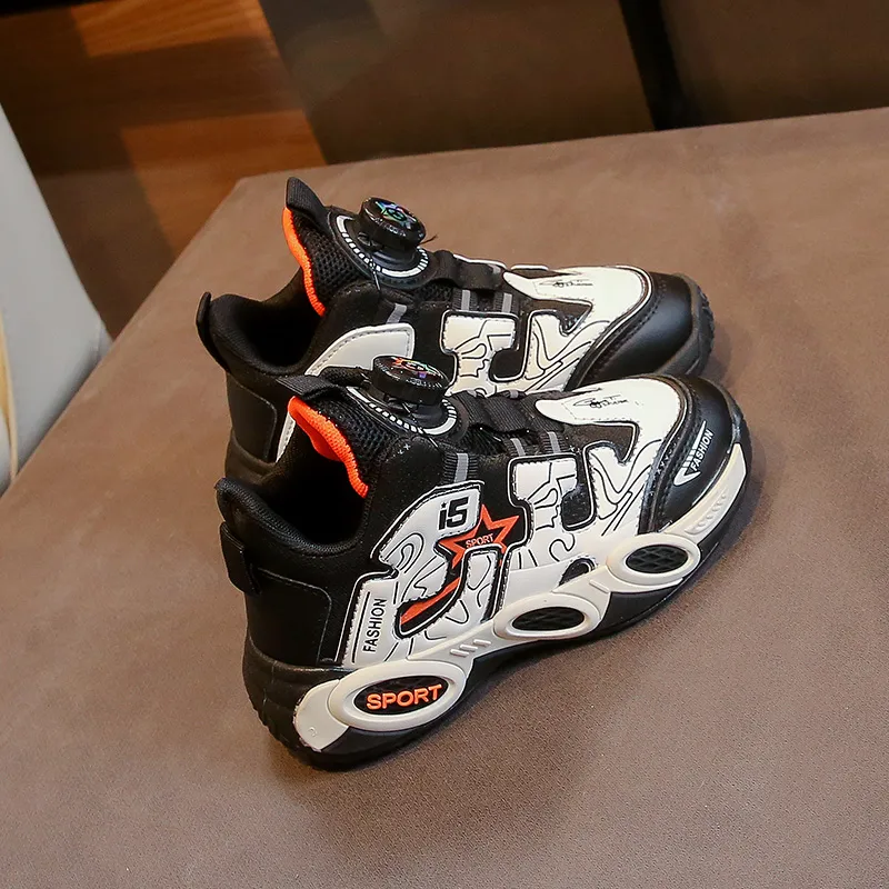 Wooden Rabbit Children's Basketball Shoes Kids'-9