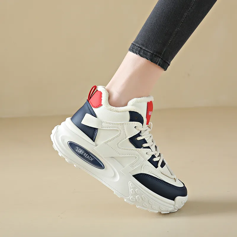 Wooden Rabbit Thermal High Top Kids Lifestyle Shoes Teenagers-14