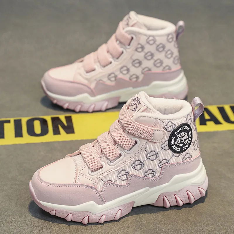 Wooden Rabbit Abrasion Resistant High Top Kids Lifestyle Shoes Kids'-5