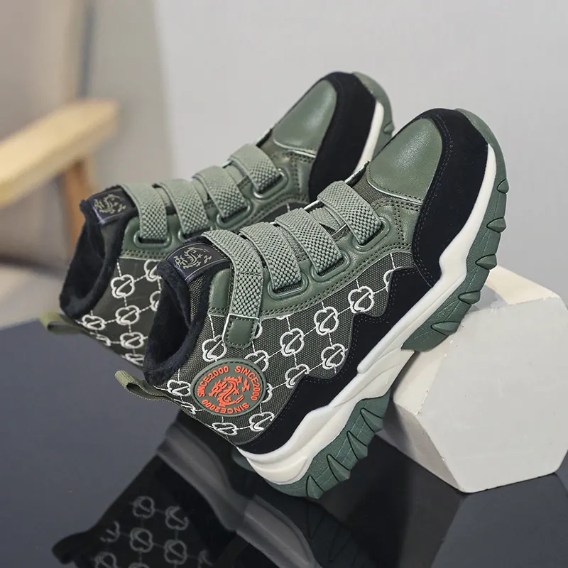 Wooden Rabbit Abrasion Resistant High Top Kids Lifestyle Shoes Kids'-13