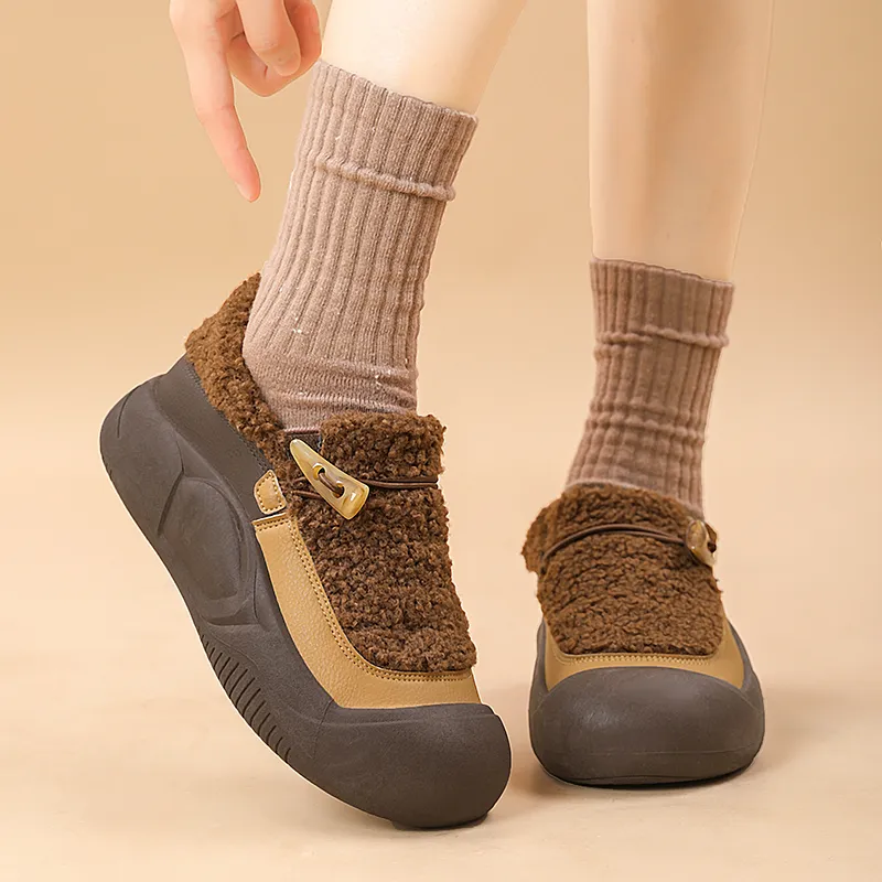 Wooden Rabbit Thermal Kids Lifestyle Shoes Teenagers-11